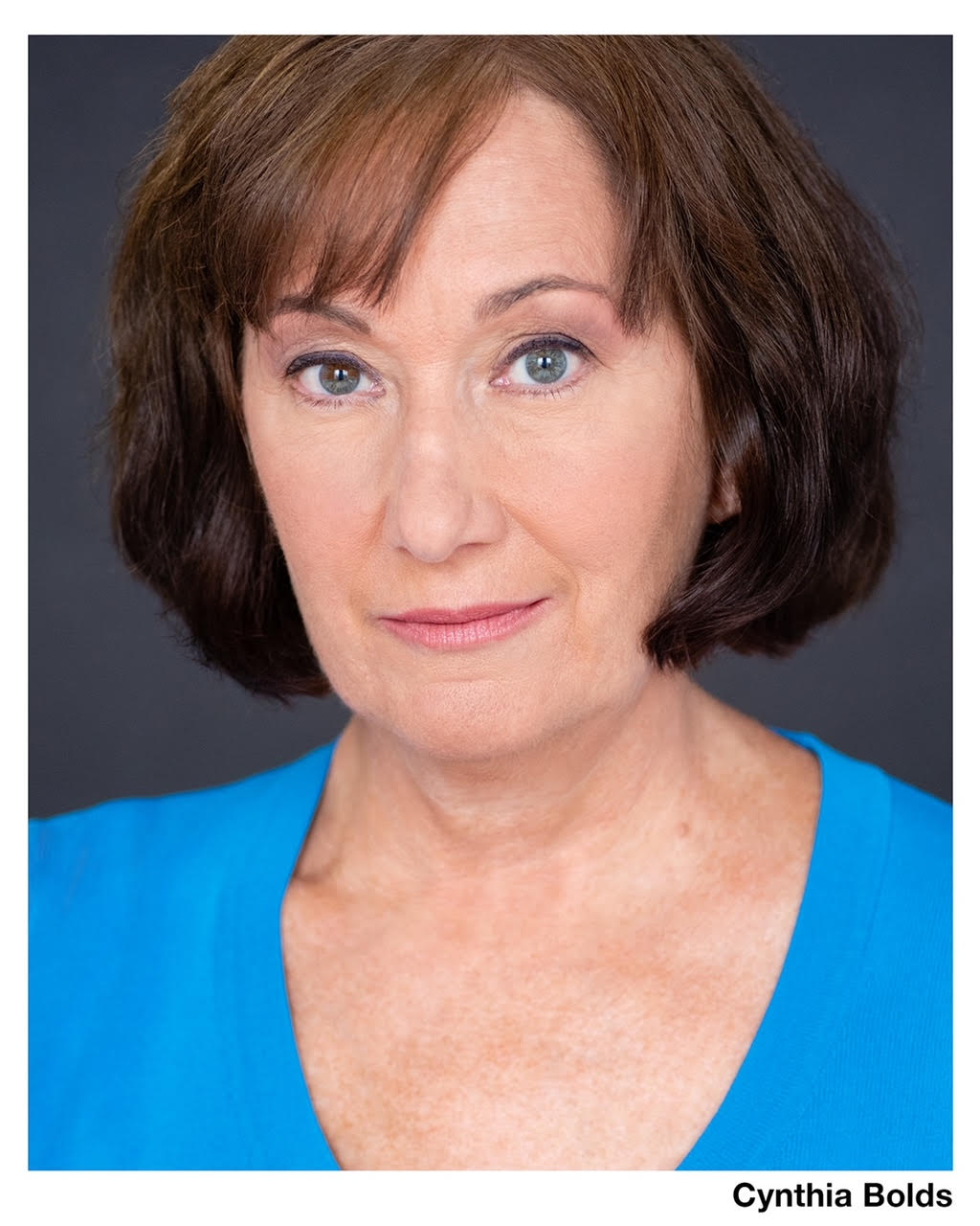 Cynthia Bolds Headshot blue shirt